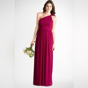 Donna Morgan Rachel One-Shoulder Gown